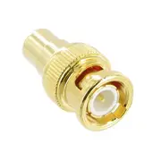 BNC Connector Plug to RCA Socket Adaptor Adapter