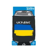Ukraine Country Flag Nationality - Stubby Holder With Base