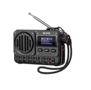 MLOVE BV800 Super-Portable Bluetooth Speaker with FM Radio,LCD Screen Display