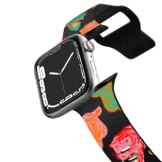 Apple Watch Series 4-6, SE (40mm) Impact Band TIGERS APPLE WATCH BAND BY AF.ILLUSTRATIONS