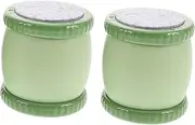 4pcs Round Anti-Shake Pads Threaded Stoppers Headboard Stabilizer for Silent and Secure Wall Beds
