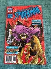 The Sensational Spider-Man #9 & 10 The SWARM Overpower Card Mike Wieringo NM/NM+