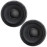 2 x HyperPower 10" inch High Output 400-Watt RMS MidBass Speakers 10MD86 (Pair)