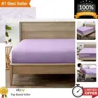 Lavender Deep Pocket Full Fitted Sheet - 1800 Thread Count Microfiber Luxury