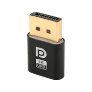 4K Dummy Plug DP Display Adapter EDID Headless Ghost Emulator Desktop Accessories for PC Graphics Video Card As shown