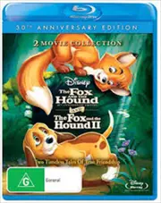 Fox And The Hound 1 & 2 Pack 30th Anniversary Edition Blu ray