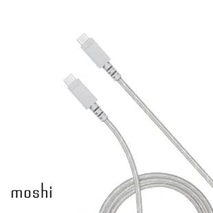 【moshi】Integra USB-C to USB-C 240W/480Mbps 充電傳輸編織線(2.0m)