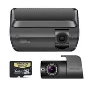 Thinkware 2K QHD Front & Rear Dash Cam Kit (Q1000) - 32Gb - Q1000D32
