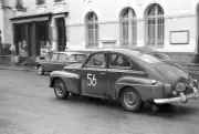 K de Keyzer & R van Beem, Volvo PV 544 Rally Car 1962 Motor Racing Old Photo