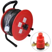 Reliable 250V 16A Cable Reel Drum Cable Replacement Thermal Switch Ø Top 83 mm