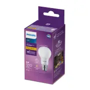 Philips A60 B22 LED 910lm Warm White 8W Globe