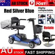 Electric Mobility Scooter Portable Folding Electric Motorised Power 4 Wheel