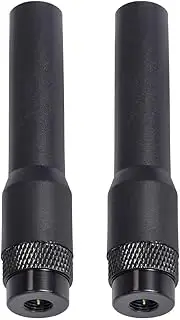 [Bingfu] Dual Band VHF UHF 136-174MHz 400-470MHz Ham Radio Antenna Handheld Two Way Radio SMA Male Soft Antenna 2-Pack for BaoFeng UV-3R Icom Yaesu Vertex Ham Radio Standard Horizon Marine VHF Radio