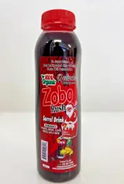 Rolinda Zobo Rush, Sorrel Drink, 100% Organic, No Sugar Added, Pineapple, ginger