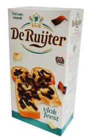 De Ruijter - Chocolate and Vanilla Flakes (300g)