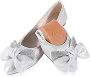 [YOUNIFIZ] Women Fold Up Ballet Flats Fashion Bowknot Comfort Pointed Toe Slip On Ladies Loafers