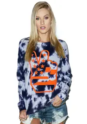 [Junk Food Clothing] Peace Out Sweatshirt
