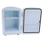 Mini Fridge 36W 4L 6cans Capacity Travel Car Refrigerator Cooler And