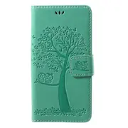 Imprint Tree ic Wallet Leather Protective Cover with Stand for Huawei P10 Lite