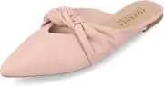 Journee Collection Womens Tru Comfort Foam Salinn Pointed Toe Flats, Blush, 8.5M