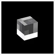 Clear Acrylic Display Block， Acrylic Display Block Solid Clear Cube Reusable Figures Collectibles Display Blocks for Cosmetic Figures Tabletop Perfume(4 * 4 * 5Cm)