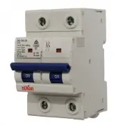 63AMP - 2 Pole 10ka MCB - Circuit Breaker (27mm Width)
