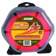 ECHO .095" Cross-Fire Trimmer Line (250 Ft.) Large Clam 8 Multi-Edge Cutting