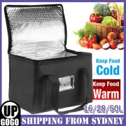 Insulated Food Delivery Bag Pizza Takeaway Thermal Bag Case Waterproof Reusable