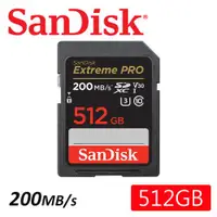 在飛比找ETMall東森購物網優惠-SanDisk 512GB 200MB/s Extreme 