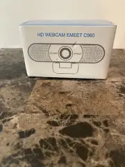 *NEW* EMEET SmartCam C960 2K USB Webcam w/Microphone & Privacy Cover *SEALED*