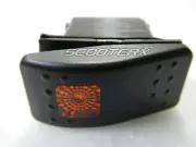 Orange Rocker Switch 20A 12V Polaris RZR LED Light Switch UTV Waterproof Marine