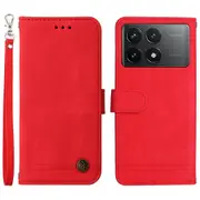 For Xiaomi Redmi K70E 5G/ Poco X6 Pro 5G Case Skin-Touch Feeling Wallet Leather Cover Phone Shell