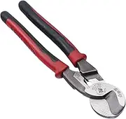 Klein Tools Journeyman High-Leverage Wire Cable Cutter and Stripper for Cutting Aluminum, Soft Copper, and Communications Cable J63225N