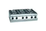 Fagor 700 series natural gas 6 burner SS boiling top CG7-60H