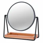 Clevinger Milan Bamboo Makeup Vanity Beauty Mirror Cosmetic
