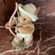 Cherished Teddies “Robin Hood” With Bow And Arrows - Avon Exclusive 2007