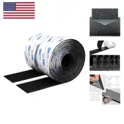 Hook and Loop Tape 2in x 10ft self Adhesive Sticky Back Interlocking Nylon Fa...