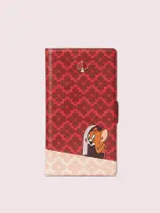 kate spade new york x tom & jerry iphone 11 magnetic wrap folio case