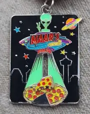 Fiesta Medal Maar's Pizza 2025 Pizza Slice Slides up/down to Alien Spaceship
