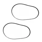 2Pieces Automatic Bread Maker Machine Belt Heavy Duty PU Strap Drive Belt