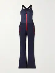 [BOGNER FIRE+ICE] BOGNER FIRE+ICE - Ivie2-t Paneled Quilted Ski Salopettes - Navy - FR 44 FR 44 Blue