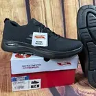 Skechers Go Walk Sneakers Men 14 Black Arch Fit Flex 216126 Casual Walking Shoes