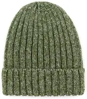 Hbssee- The New Girl Wild Knit Wool Cap Warm Hat Dome Fashion Minimalist and Simple Hooded Cap (Color : Army Green, Size : M56-58cm)