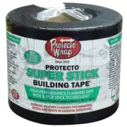 Protecto Wrap 8440065SW Black Synthetic Roll Flashing Tape 75 L ft. x 6 W in.