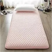 mattress mattress Japanese Tatami Mattresses Floor Futon Thickened Portable Bed Soft Folding Roll-Up Sofa Double Single Floor Mattress Malachite Green 90x200cm