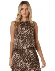 [Sass] Tasha Tank in Brown