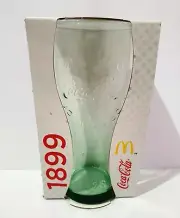 COCA COLA 2015 Collection " 1899 " McDonald's Novelty COKE Theme Drink GLASS