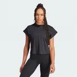 ADIDAS 上衣 女款 短袖上衣 運動 STUDIO T-SHIRT 黑 IP1860