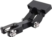 THRASHIN SUPPLY CO. OG Riser Gauge Relocation Bracket Black TSC-2216