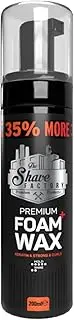 The Shave factory Foam Wax - Keratin & Strong & Curls - 200 ml Volumising Foam Hair Mousse, Hair Styling Mousse
